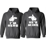CUSTOMIZE PRINT ON DEMAND COUPLES QUALITY UNISEX HOODIE BRANDED T SHIRT