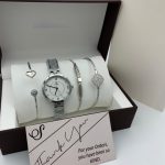 Amazing silver bracelet set