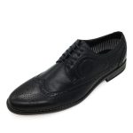 Classic Men's Leather Shoes Business Formal Shoes - Black