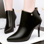 HIGH QUALITY ANKLE HIGH HEELS SEXY SHOE