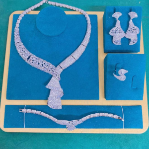 original zirconia jewelry set